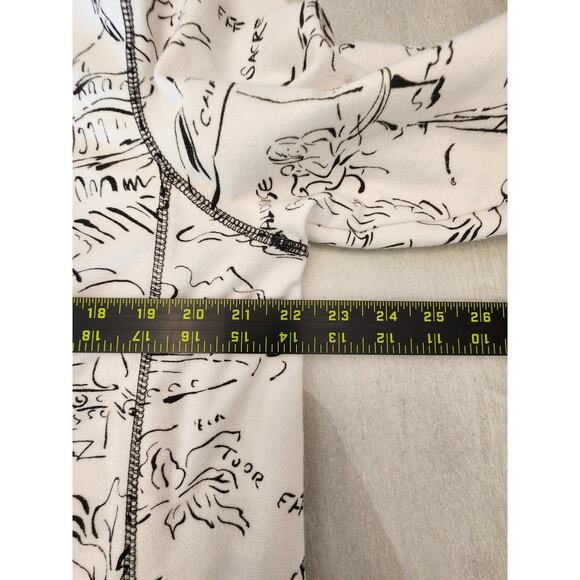 Rafael Sport Women's Full Zip Jacket SZ XL Travel Paris Theme - Picture 10 of 11